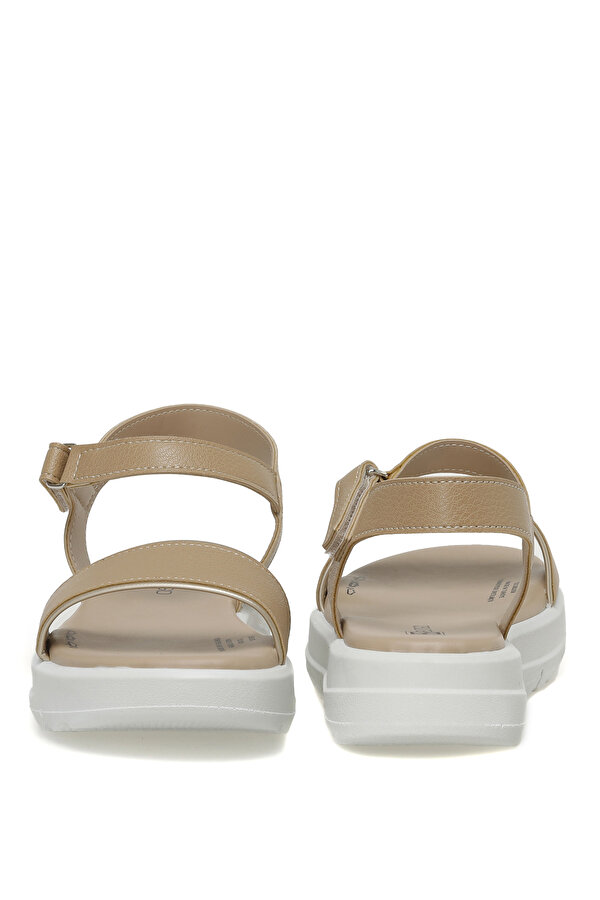 23S-056 3FX Taba Kadın Düz Sandalet