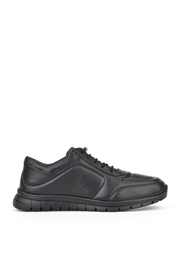 Kadın Hakiki Deri Sneaker 141992ZSP200 Siyah