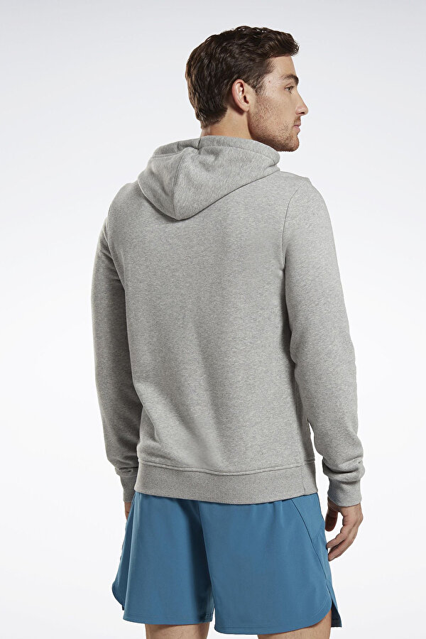 RI FT Big Logo OTH Hood GRAY MELANGE Man 449