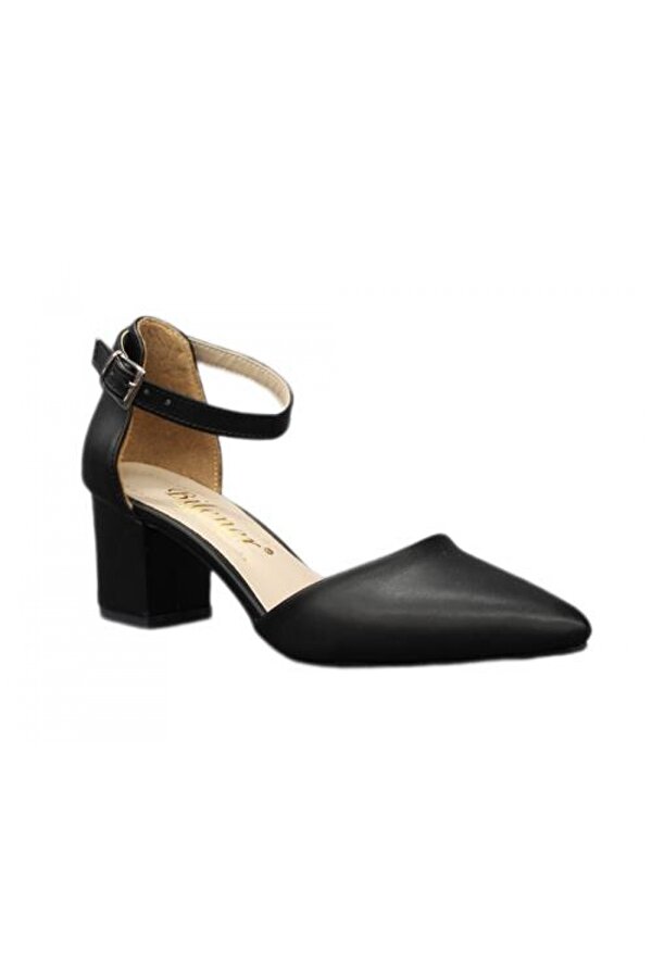 422 Fashion Kalın Topuklu Kadın Ayakkabı