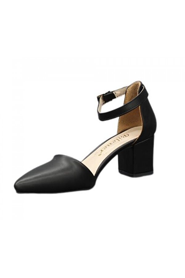 422 Fashion Kalın Topuklu Kadın Ayakkabı