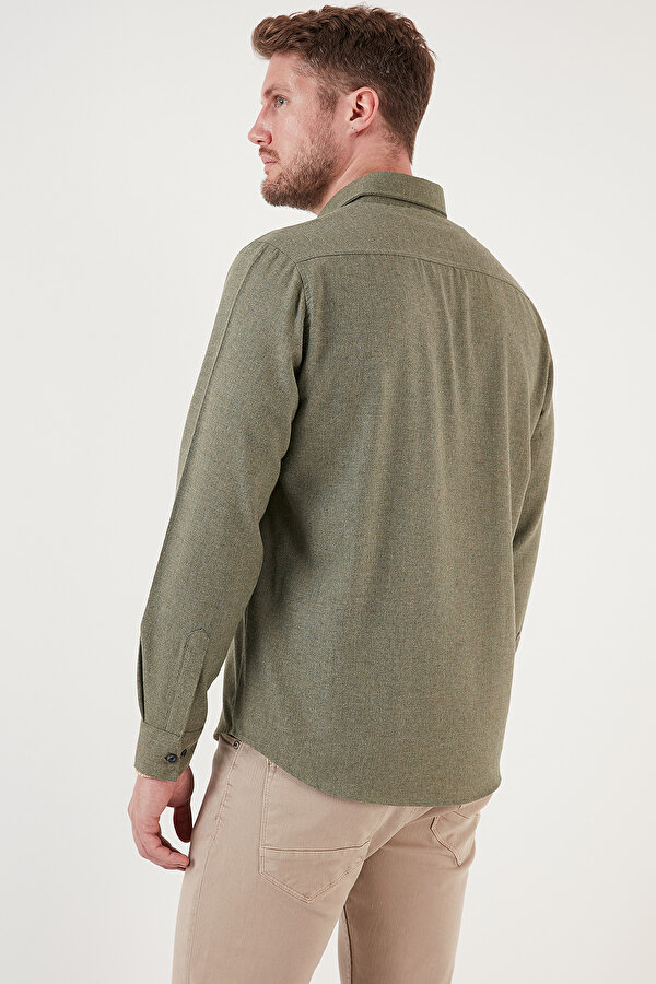 Erkek Gömlek CF24W127079 HAKİ