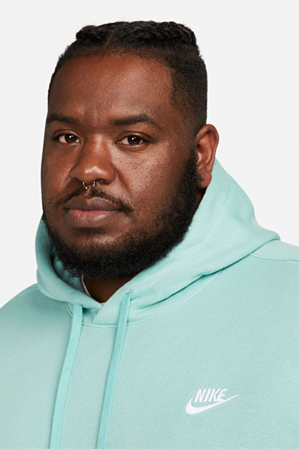 Nike M Nsw Club Hoodie Po Bb Мятный Мужчина Джемпер