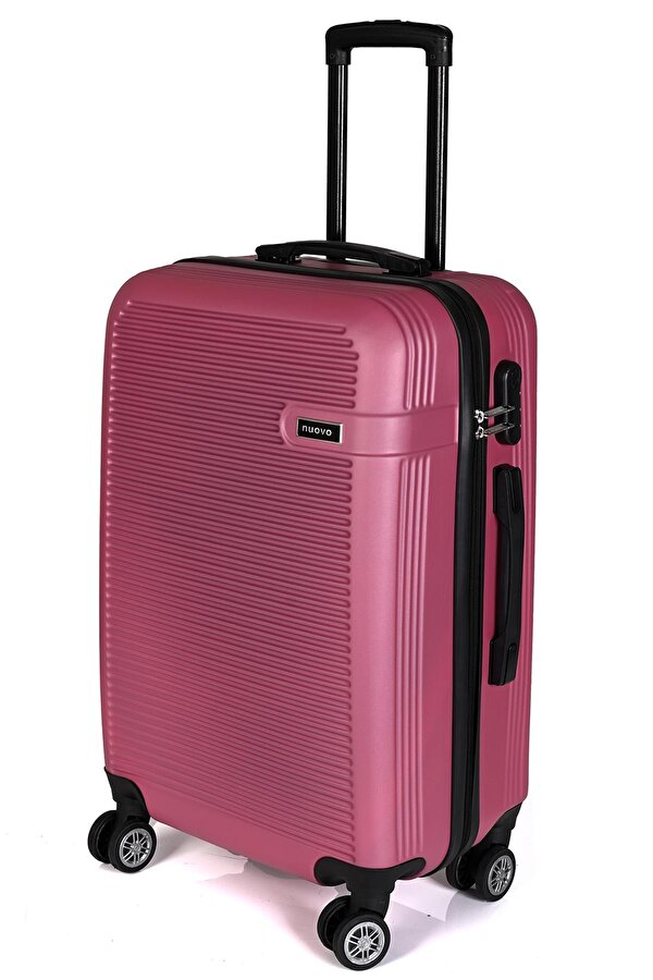 3000 Unisex 3 Lü Valiz Seti Gül Kurusu