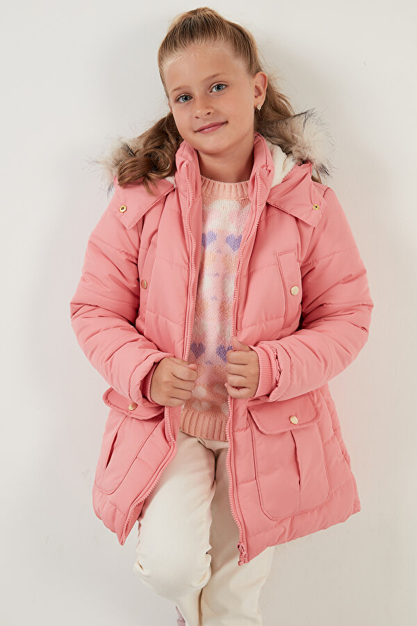 Kız Çocuk Mont 6034040 AÇIK PEMBE
