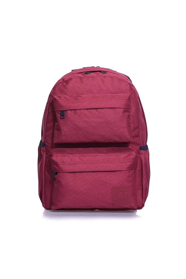 Çok Gözlü Unisex Okul Günlük Sırt Çantası Bordo 03394