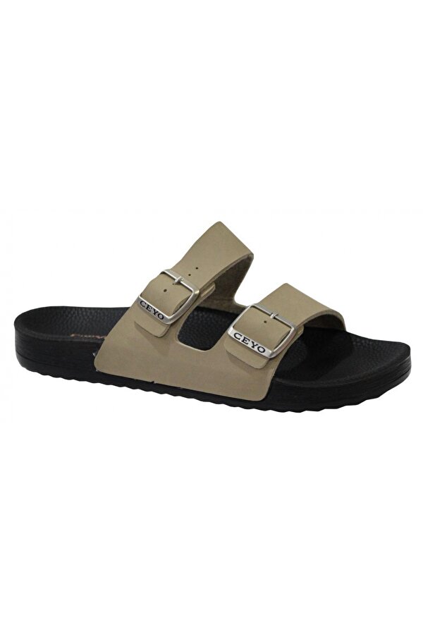 Bahama-10 Camel Ortapedik Erkek Terlik & Sandalet