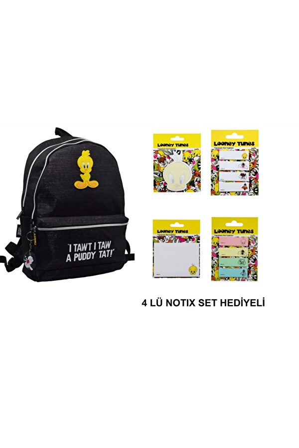 TWEETY Sırt Çantası 4LÜ NOTIX SET HEDİYELİ