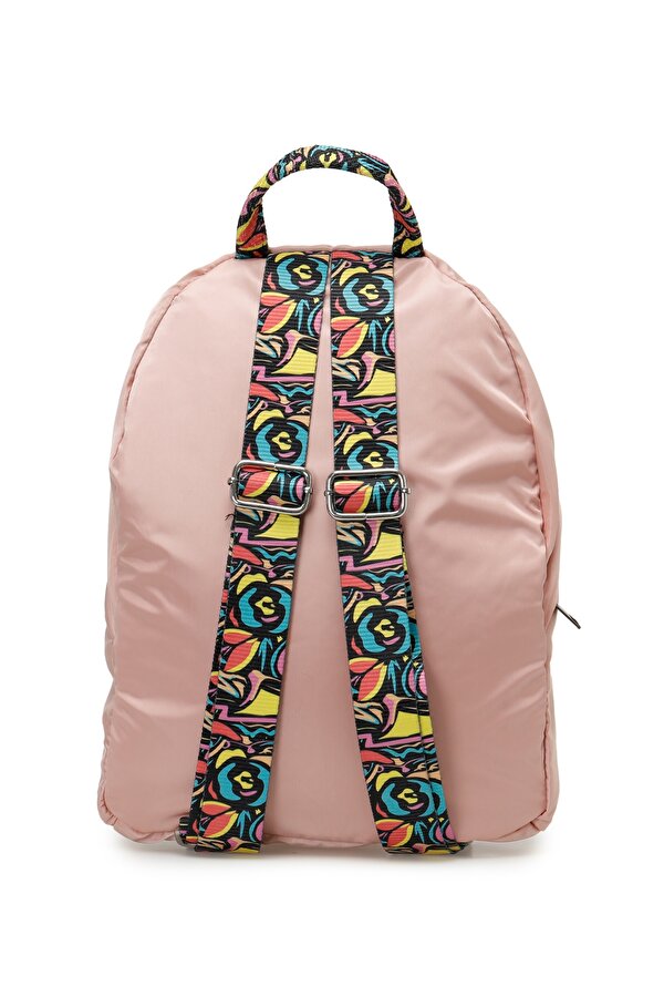 BASKILI EST BPCK 3PR Pudra Kadın Sırt Çantası