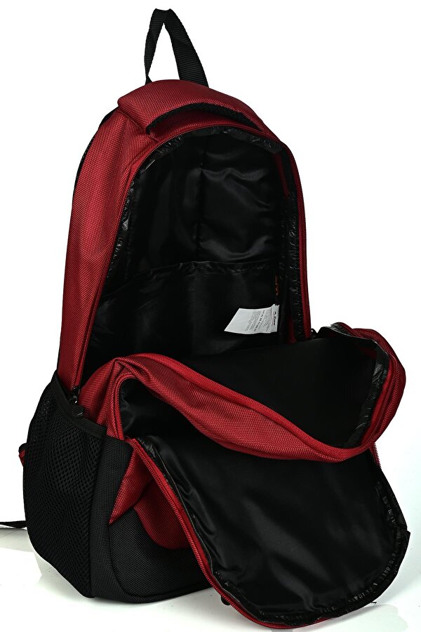 Nk 9005-5 Su Geçirmez Ortopedik Sırt Destekli Okul Sırt Çantası Bordo