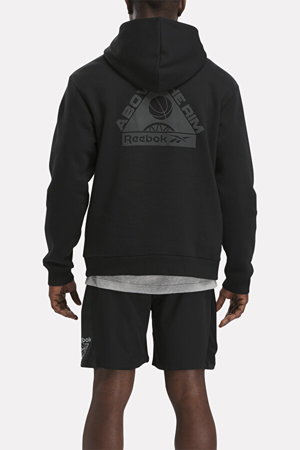 ABOVE THE RIM HOODIE Siyah Erkek Sweatshirt
