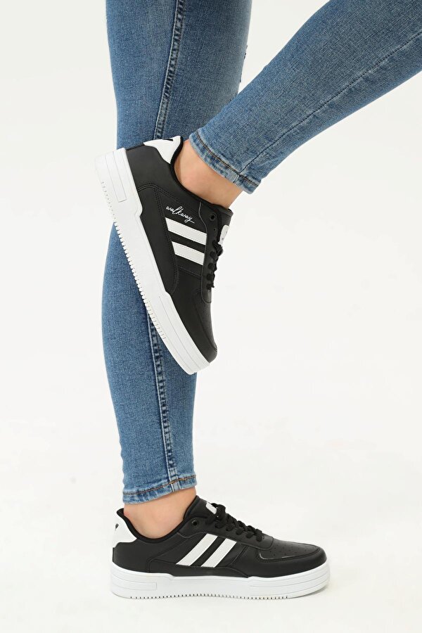 Sandy Siyah-Beyaz Unisex Sneaker