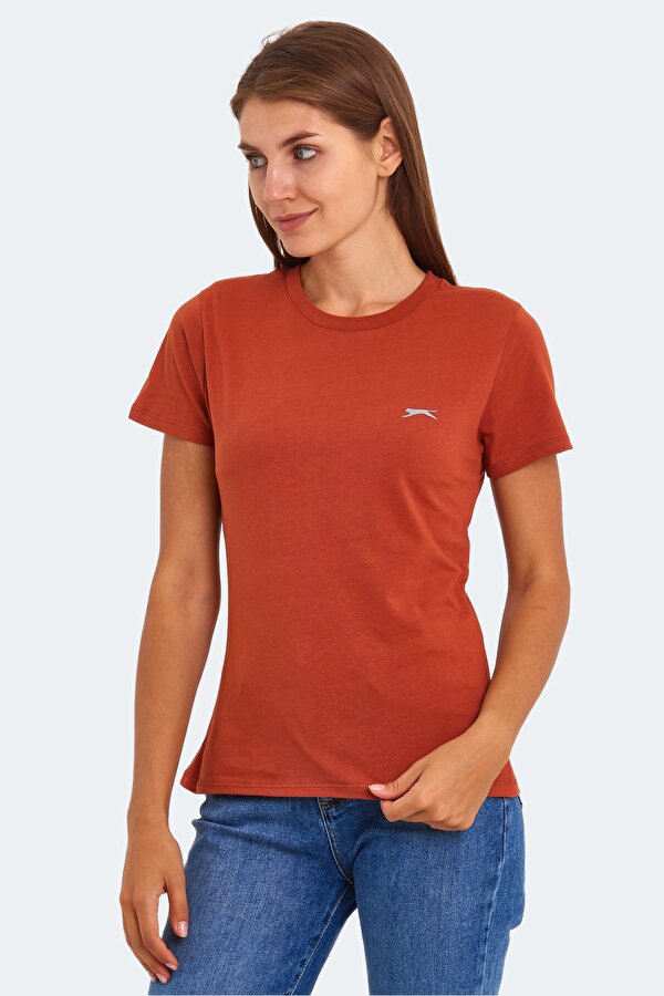 KORNELI I Kadın T-Shirt Kiremit