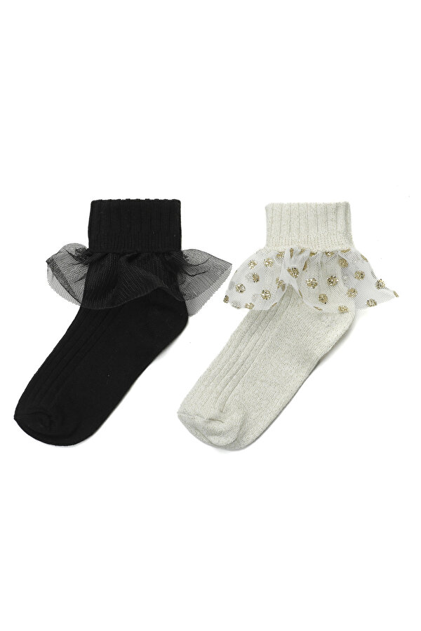 TULLE 2 LI SKT-G 3PR BLACK MULTI Girl 176