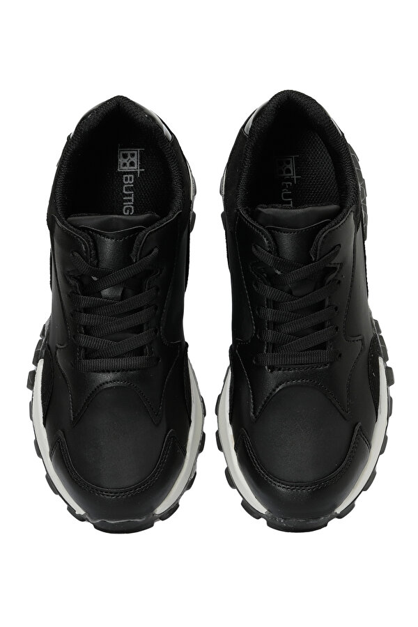 DEFA 3PR Siyah Kadın Sneaker