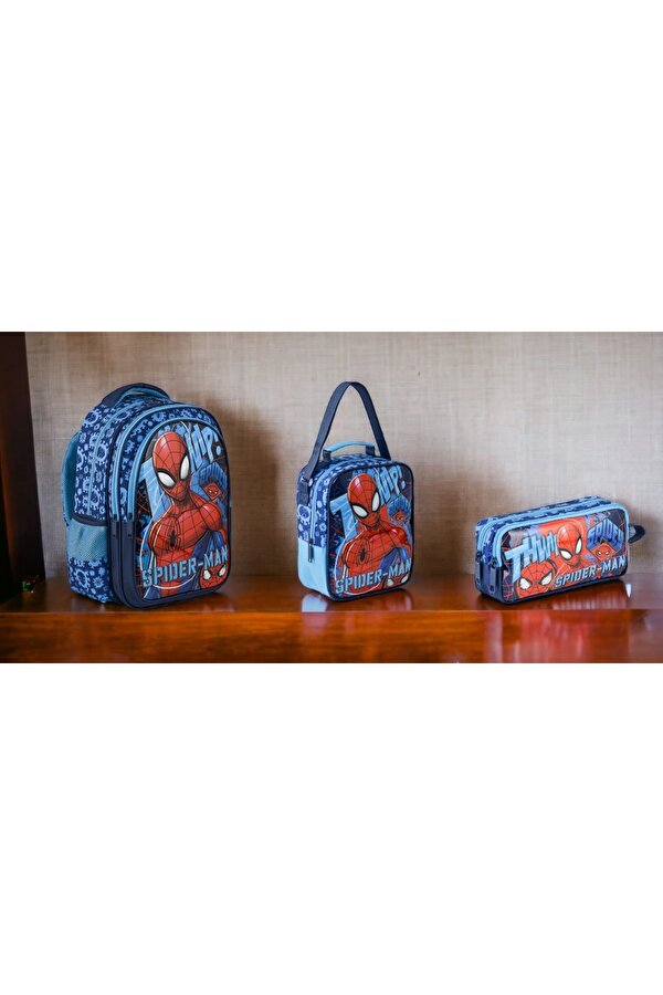 Spıderman Ilkokul Çantası Trıo Stand Tall W2 OKUL SETİ (3 PARÇA)