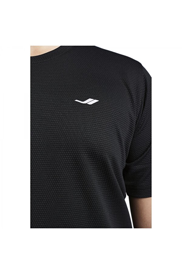 23S3298 Kısa Kol T Si̇yah Uni̇sex T-Shi̇rt