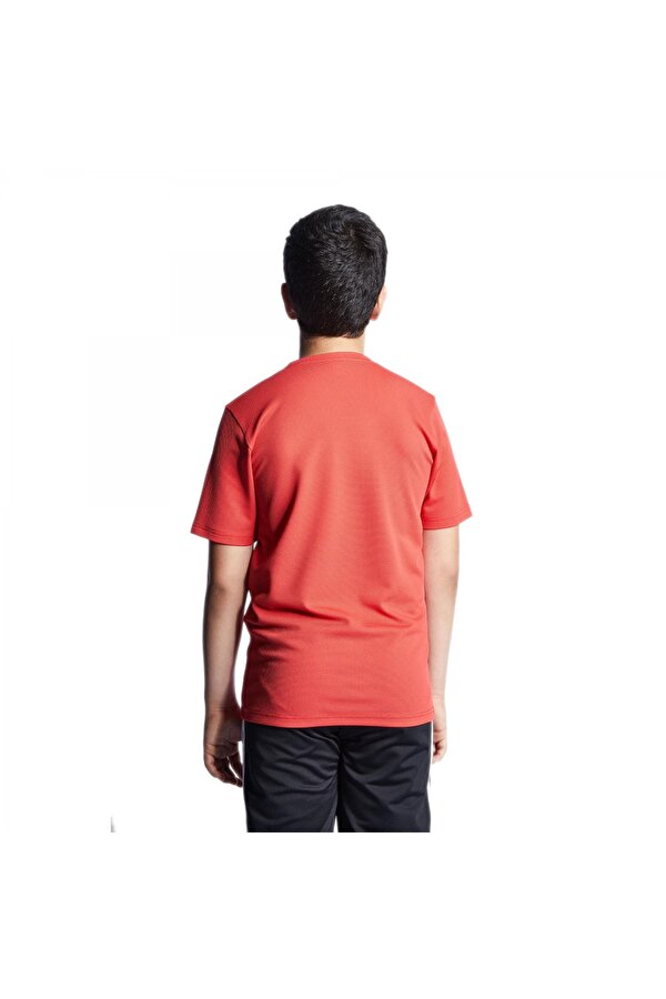 23S3298 Kısa Kol T Kırmızı Uni̇sex T-Shi̇rt