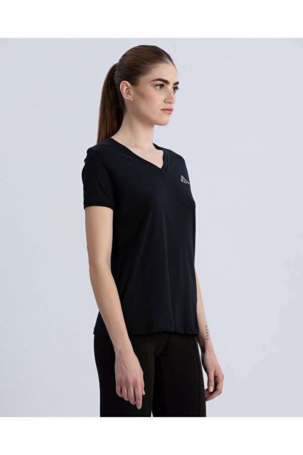 361D5UW005 Logo Cabou Tk Kadın T-Shirt