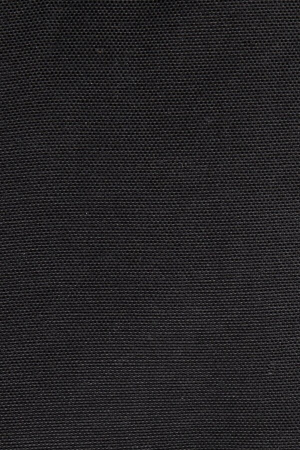 Erkek Big Size Büyük Beden Uzun Kollu Pamuklu Oxford Doku Tek Cepli Siyah Düğmeli Yaka Gömlek