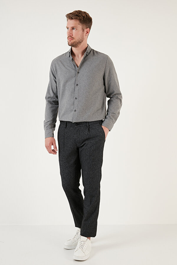 Erkek Gömlek CF24W127079 KOYU GRİ