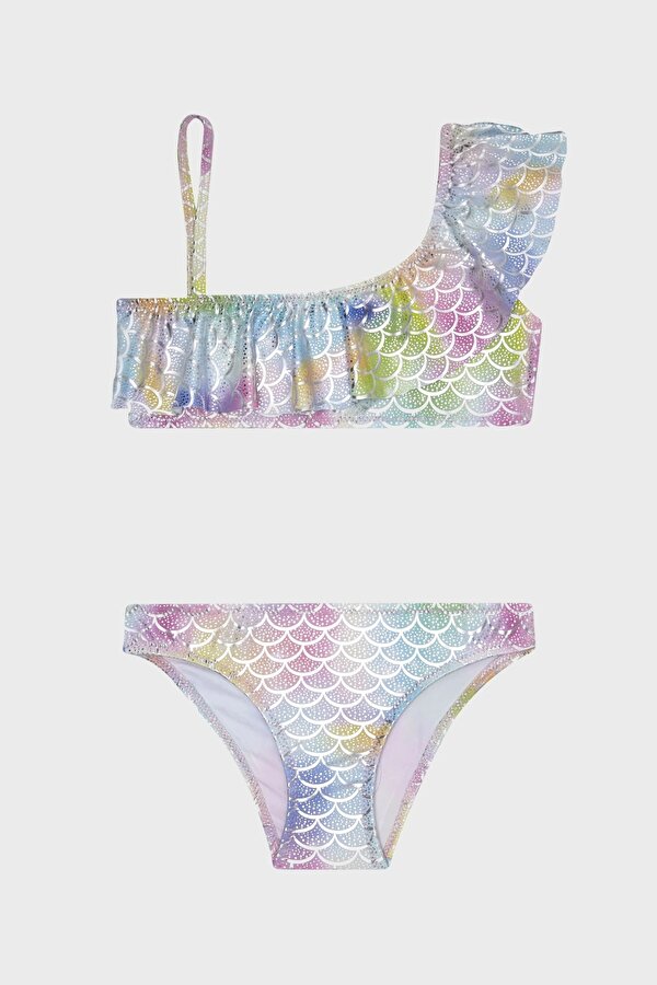 Kız Çocuk Bikini SB2314000617 MAVİ-YEŞİL