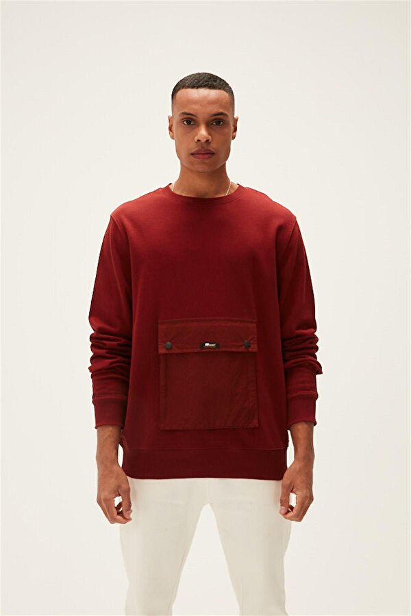 22.02.12.017-C122 Kangaroo Erkek Sweatshirt