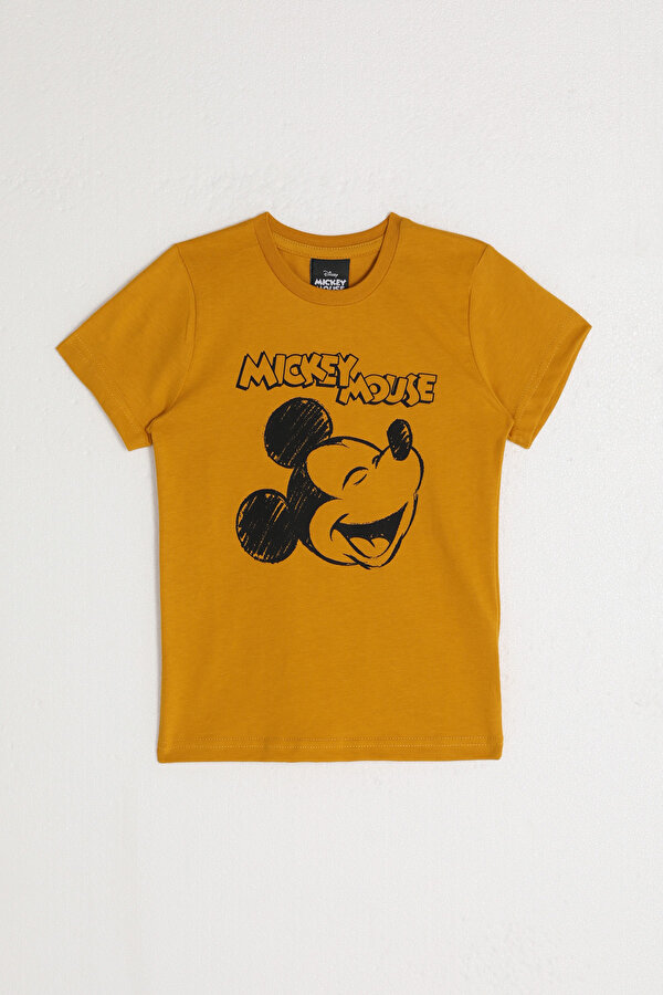 D4797-2 Erkek Çocuk T-Shirt Altın