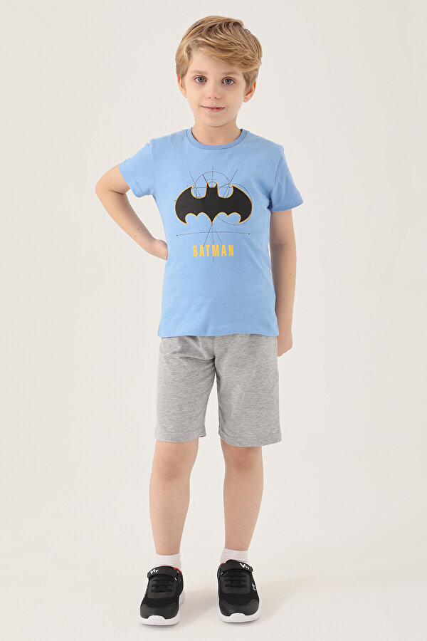 L1580-2 Erkek Çocuk T-Shirt Indigo