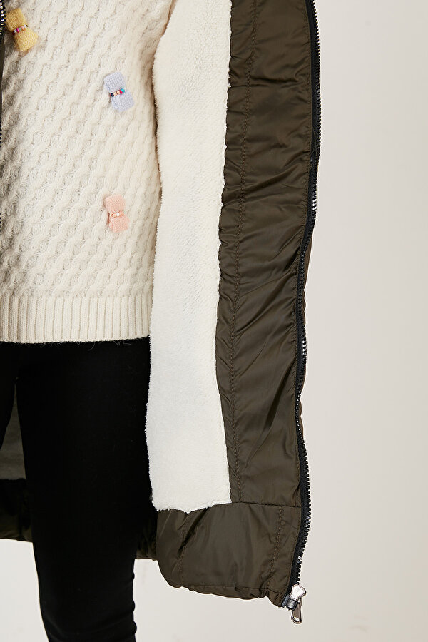 Kız Çocuk Mont 5761910 HAKİ