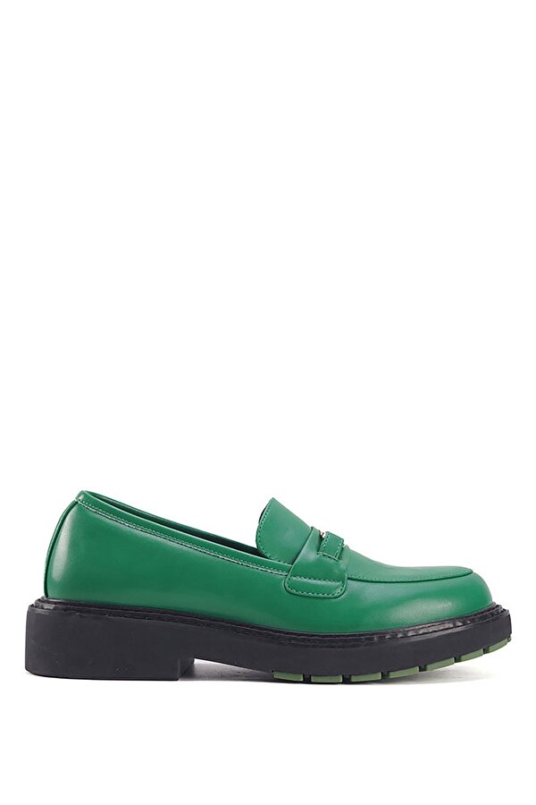 DANDIE 3PR Yeşil Kadın Loafer