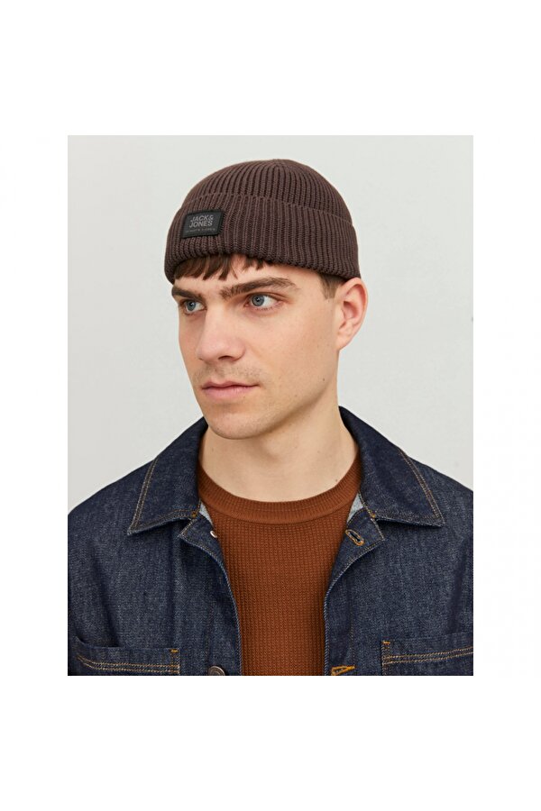 Jack&Jones Kahverengi Erkek Bere 12242296