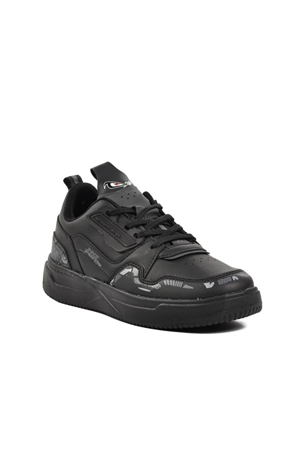 Nfr-1001 Siyah Desenli Unisex Sneaker