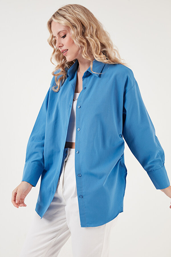 Bayan Gömlek 6234779 İNDİGO