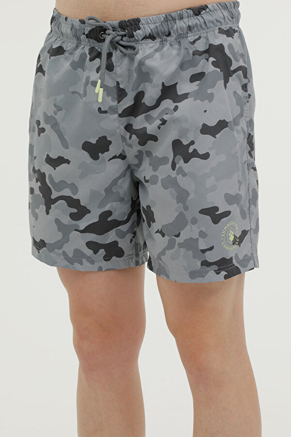 Lumberjack Ml Earl Camo 19Ct1147 3Fx Камуфляжный Мужчина Пляжные Шорты