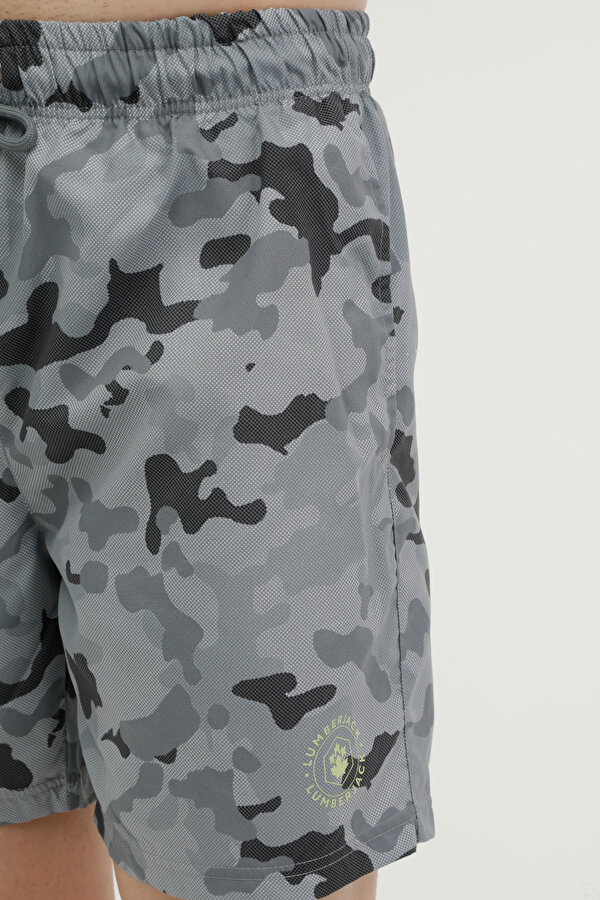 Lumberjack Ml Earl Camo 19Ct1147 3Fx Камуфляжный Мужчина Пляжные Шорты