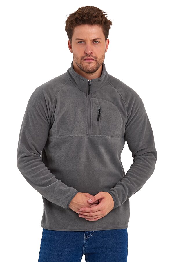 Mikro Polar Dik yaka Sweatshirt RD24KE056015