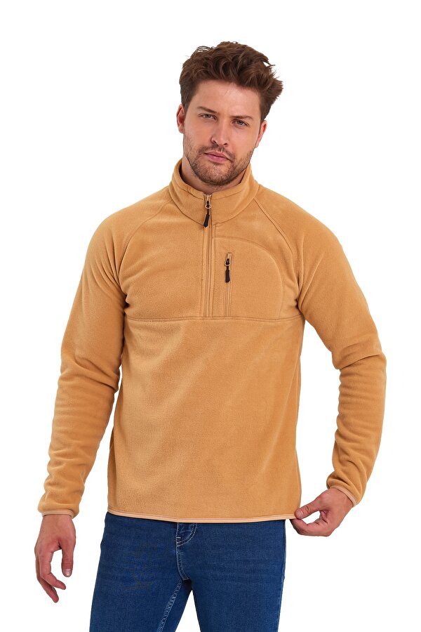 Mikro Polar Dik yaka Sweatshirt RD24KE056015