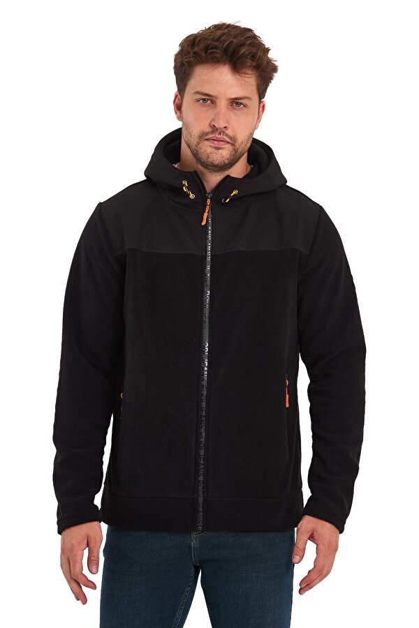 Kapşonlu Fermuarlı Sweatshirt RD24KE056044