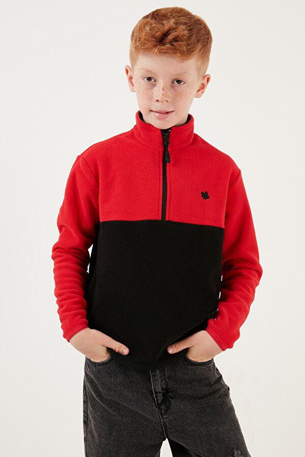 Unisex Çocuk Polar 5905004 KIRMIZI-SİYAH