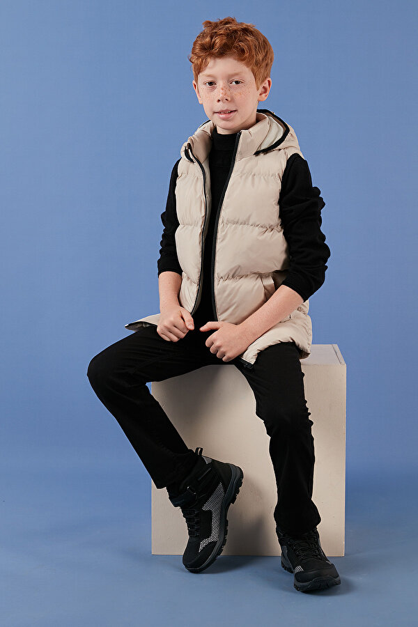 Unisex Çocuk Yelek 5761983 BEJ