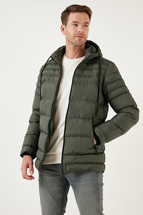 Erkek Mont 649005 HAKİ