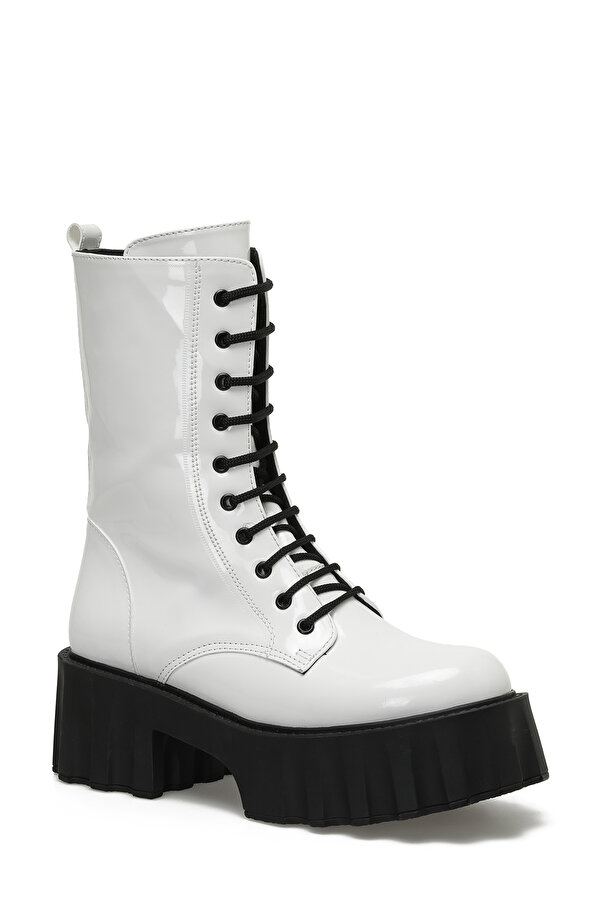 AMY 3PR Beyaz Kadın Topuklu Bot