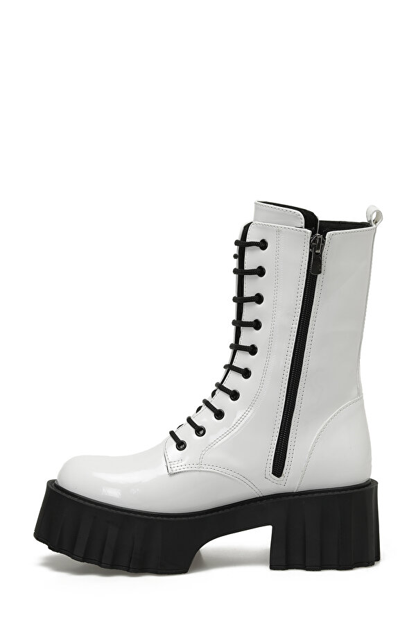 AMY 3PR Beyaz Kadın Topuklu Bot