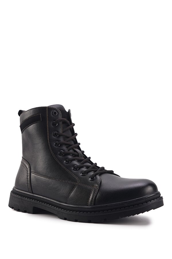 INT1123K083-KRK 3PR Siyah Erkek Günlük Ayakkabı