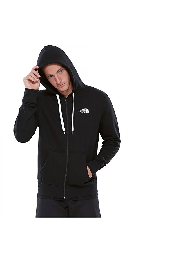 Erkek Kapşonlu Fermuarlı Sweatshirt Open Gate Fullzip Hoodie Nf00Cg46Ky41