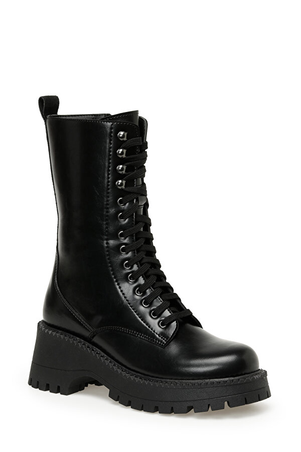 23K-164 3PR Siyah Kadın Düz Bot