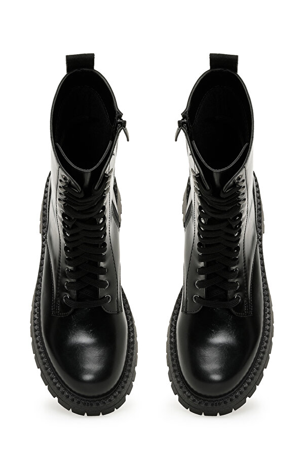 23K-164 3PR Siyah Kadın Düz Bot