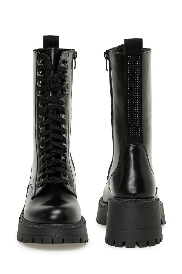 23K-164 3PR Siyah Kadın Düz Bot