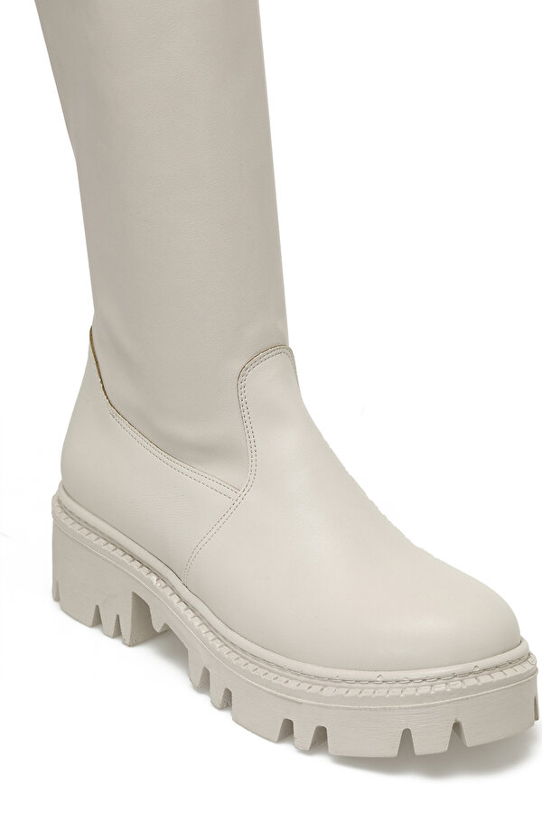 NOVA 3PR Bej Kadın Çizme